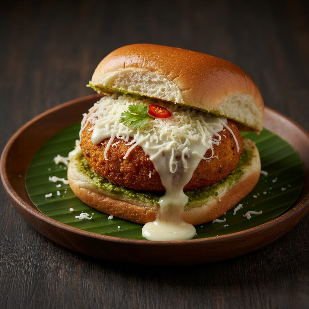 Cheese Vadapav
